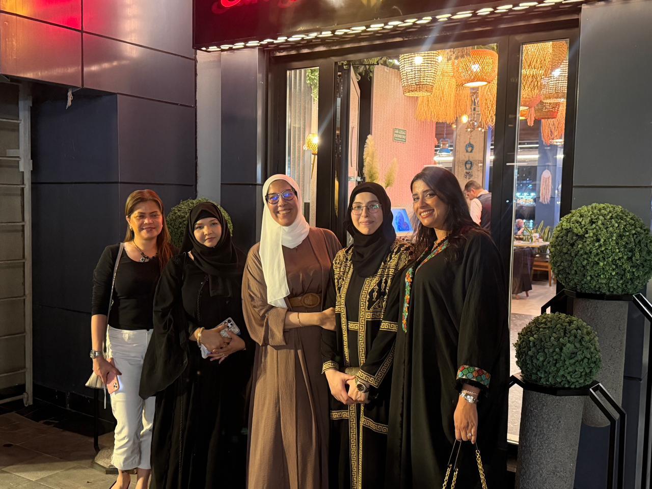 Team members enjoying 2026 Ramadan Iftar