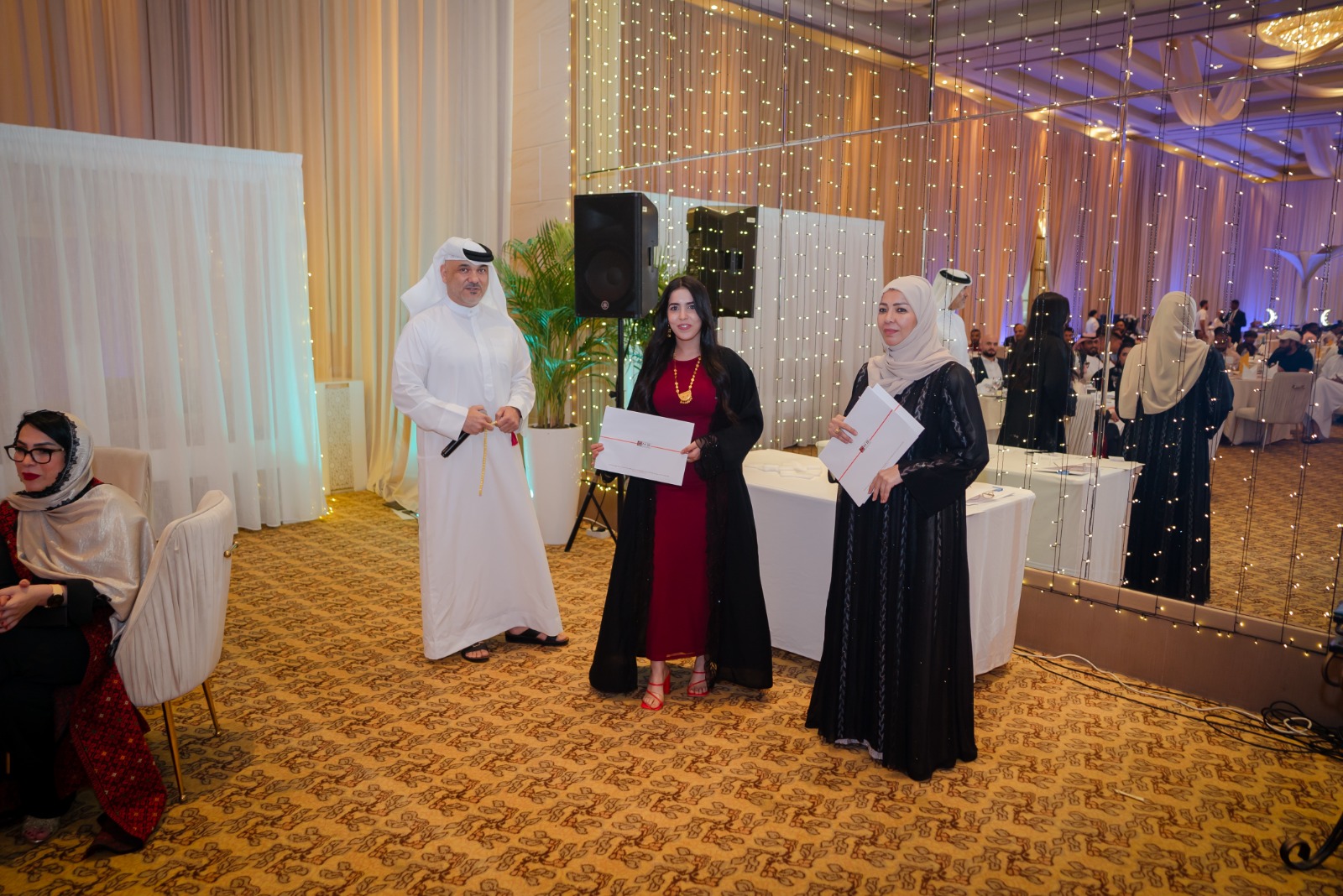 Award presentation moment 2025